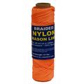 T.W. Evans Cordage Co Number 1 Braided Nylon Mason Line with 1000 ft. in Orange 12-522